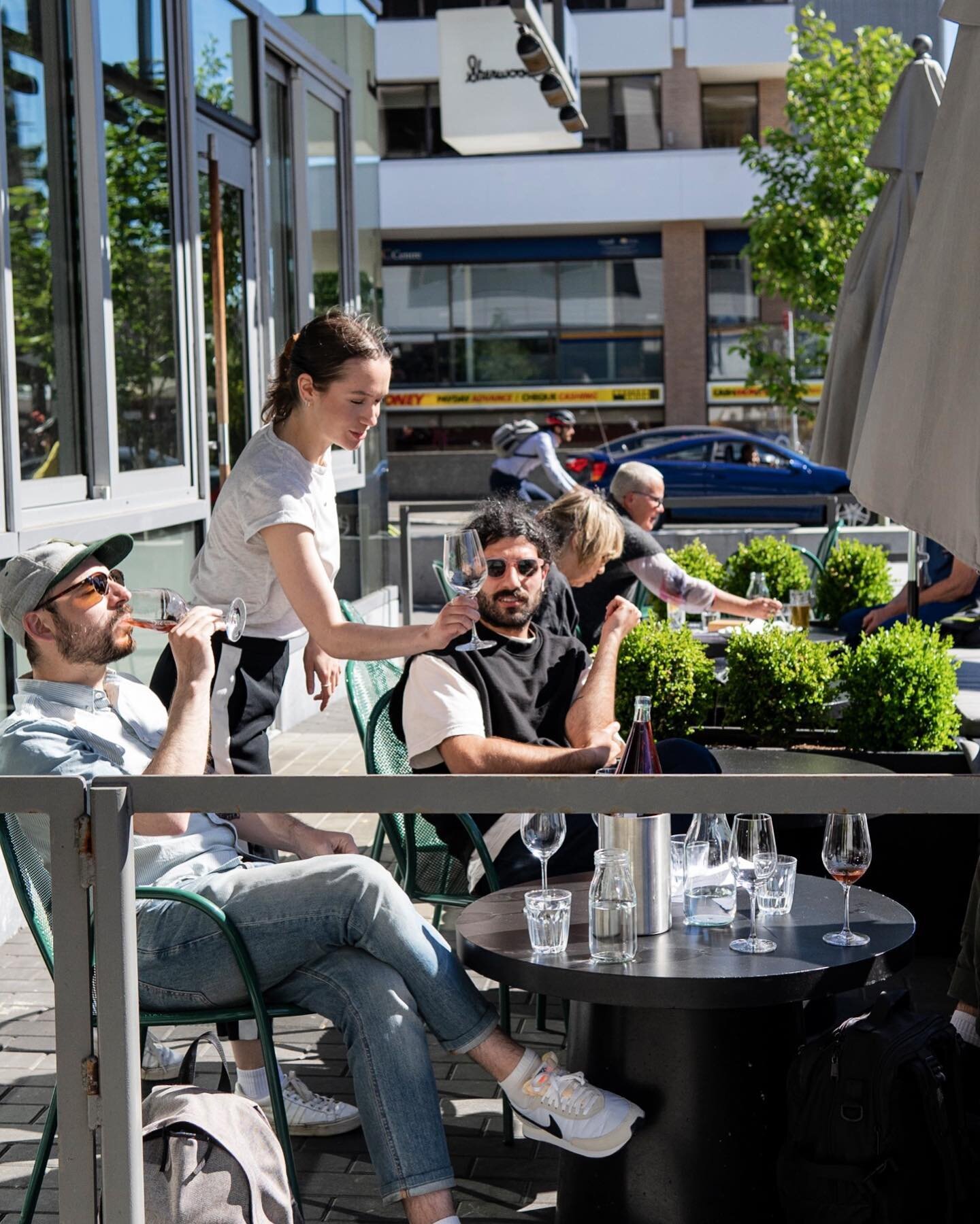 we may be heading into Labour Day weekend but I&rsquo;m here to report it&rsquo;s SUMMER FOREVER!!! 🌞🌻🍋🌽🍹🎾 ⚡️🌼💛
come on down and kick off your long weekend on the patio with us! We&rsquo;re here regular hours on Friday and Saturday, closed S